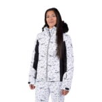 Kurtka narciarska Rossignol damska W Staci PR Puffy JKT biała-wyprzedaż