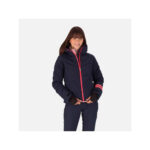 Kurtka narciarska damska ROSSIGNOL W Courbe Jkt granatowa-wyprzedaż