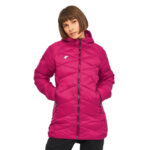 Kurtka outdoorowa anorak damska Joma Explorer wiatroodporna pikowana z kapturem-wyprzedaż