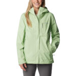 Kurtka przeciwdeszczowa damska Columbia Pouring Adventure II Jacket z kapturem-wyprzedaż
