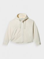 Kurtka przejściowa membrana 5000 damska - kremowa-wyprzedaż