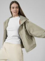 Kurtka przejściowa membrana 5000 damska - miętowa-wyprzedaż