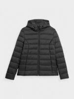 Kurtka puchowa z wypełnieniem syntetycznym damska-wyprzedaż