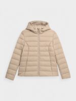 Kurtka puchowa z wypełnieniem syntetycznym damska-wyprzedaż