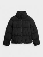 Kurtka puchowa z wypełnieniem syntetycznym damska-wyprzedaż