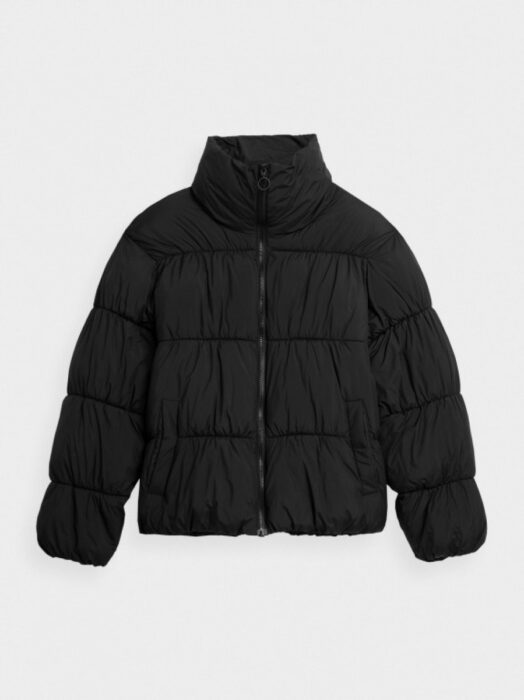 Kurtka puchowa z wypełnieniem syntetycznym damska-wyprzedaż