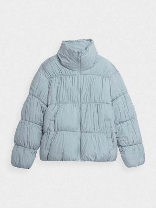 Kurtka puchowa z wypełnieniem syntetycznym damska-wyprzedaż