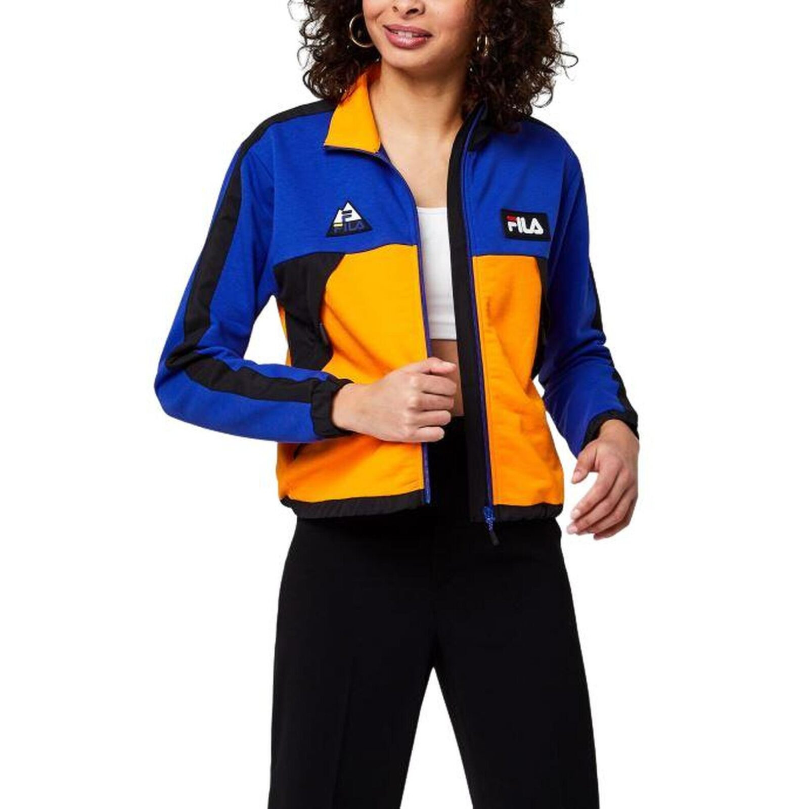 Kurtka sportowa damska Fila Calanthe Sweat rozsuwana-wyprzedaż