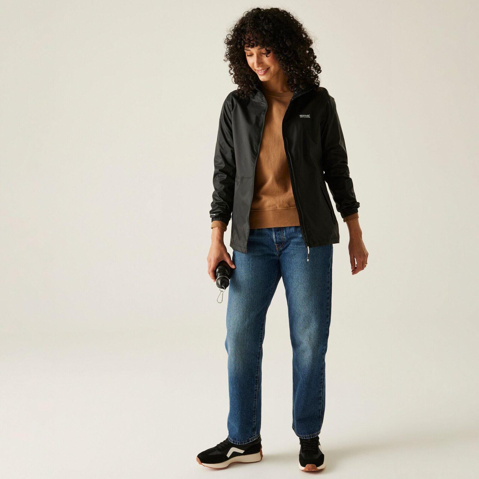 Kurtka trekkingowa damska Pack It Jacket III kieszonkowa przeciwdeszczowa-wyprzedaż