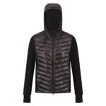 Kurtka turystyczna damska Kelton Regatta pikowana z kapturem-wyprzedaż