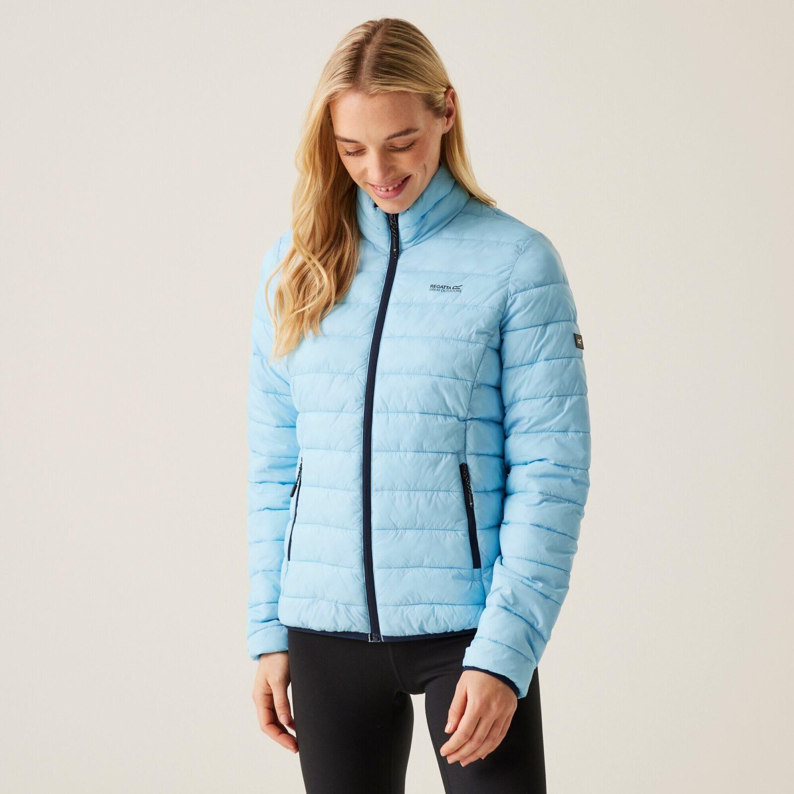 Kurtka turystyczna damska Marizion pikowana-wyprzedaż