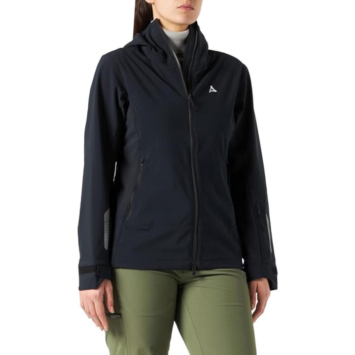 Kurtka turystyczna damska Schoffel Miara Softshell-wyprzedaż