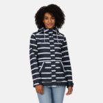 Kurtka turystyczna parka z membraną damska Bayla przeciwdeszczowa-wyprzedaż