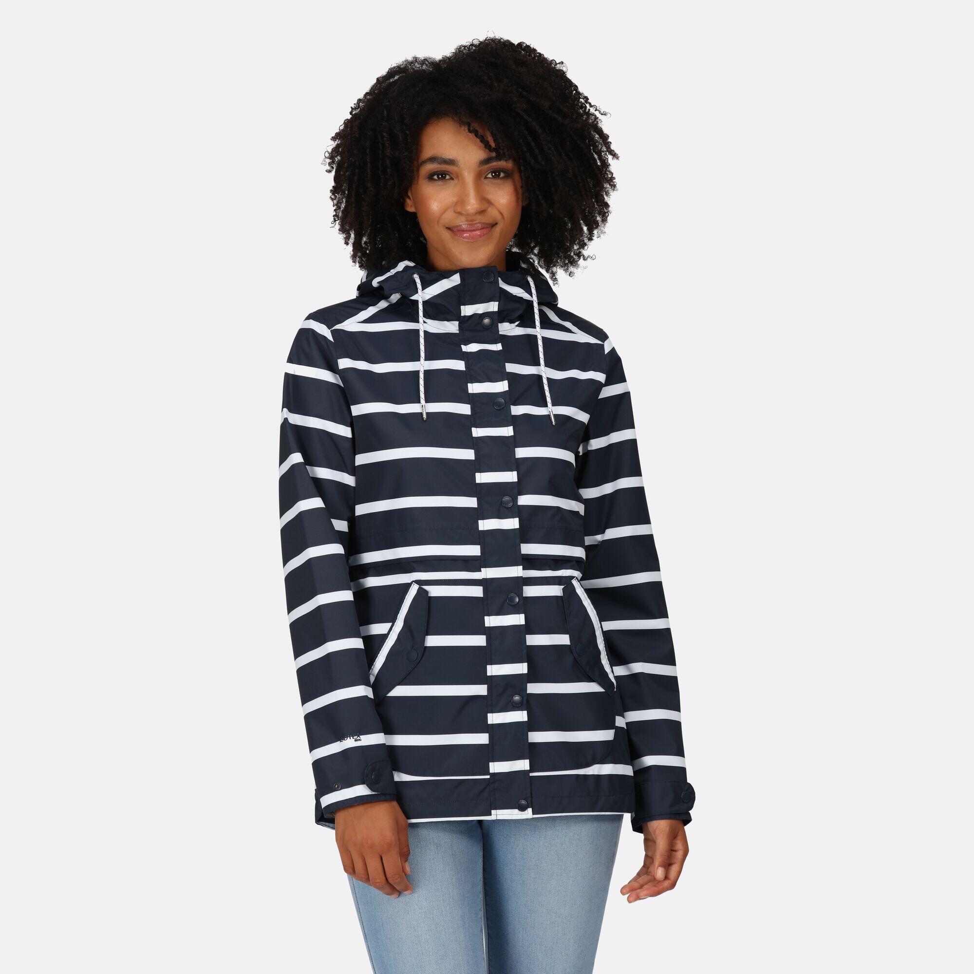 Kurtka turystyczna parka z membraną damska Bayla przeciwdeszczowa-wyprzedaż