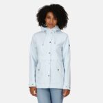 Kurtka turystyczna parka z membraną damska Bayla przeciwdeszczowa-wyprzedaż