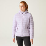 Kurtka turystyczna pikowana z kapturem damska Marizion Regatta-wyprzedaż