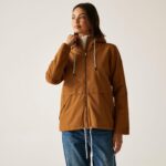 Kurtka turystyczna przeciwdeszczowa damska Bayletta wodoodporna-wyprzedaż