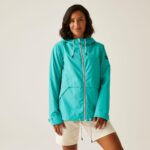 Kurtka turystyczna przeciwdeszczowa damska Bayletta wodoodporna-wyprzedaż