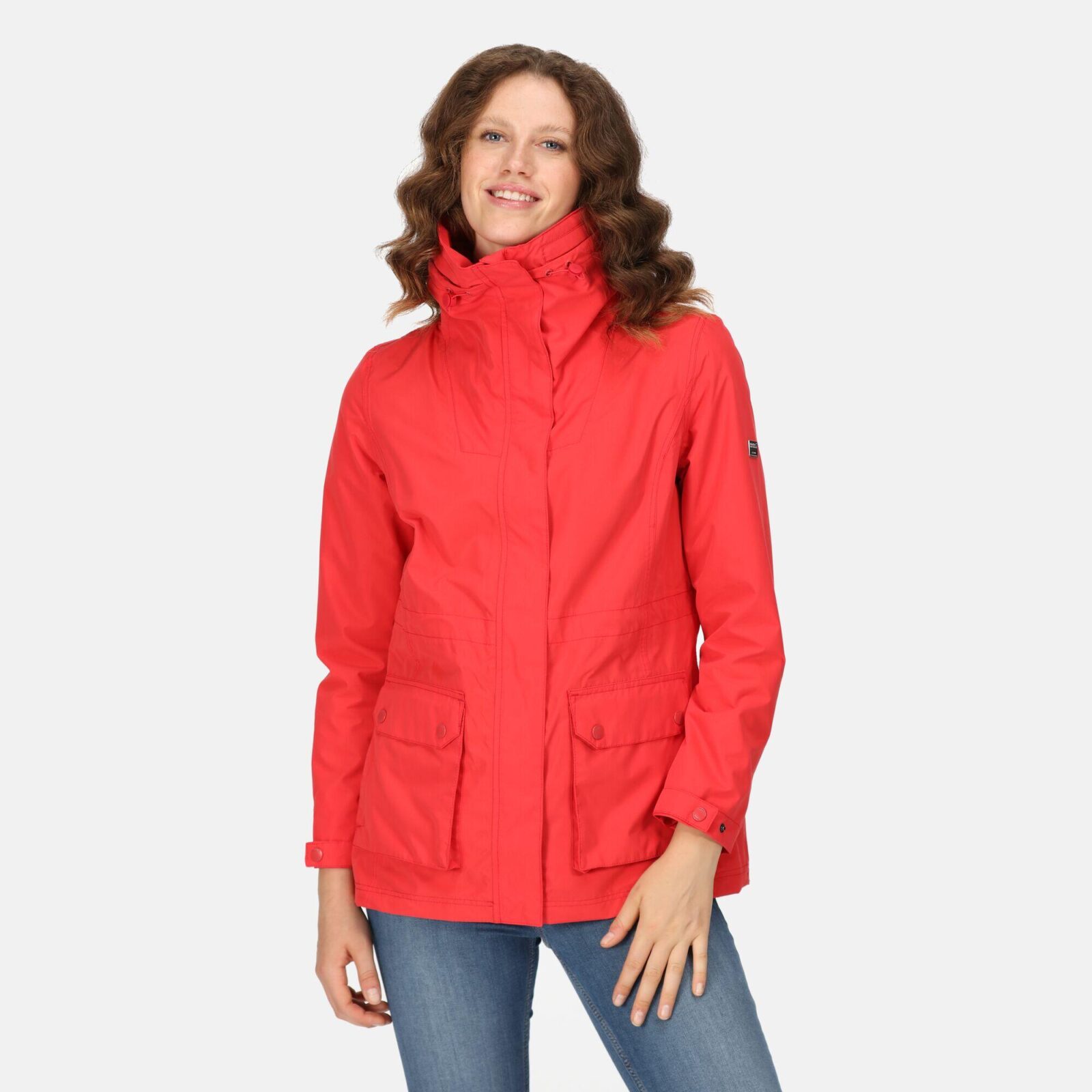 Kurtka turystyczna przeciwdeszczowa damska Novalee z membraną-wyprzedaż