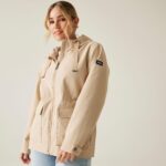 Kurtka turystyczna przeciwdeszczowa damska Otilie wodoodporna-wyprzedaż