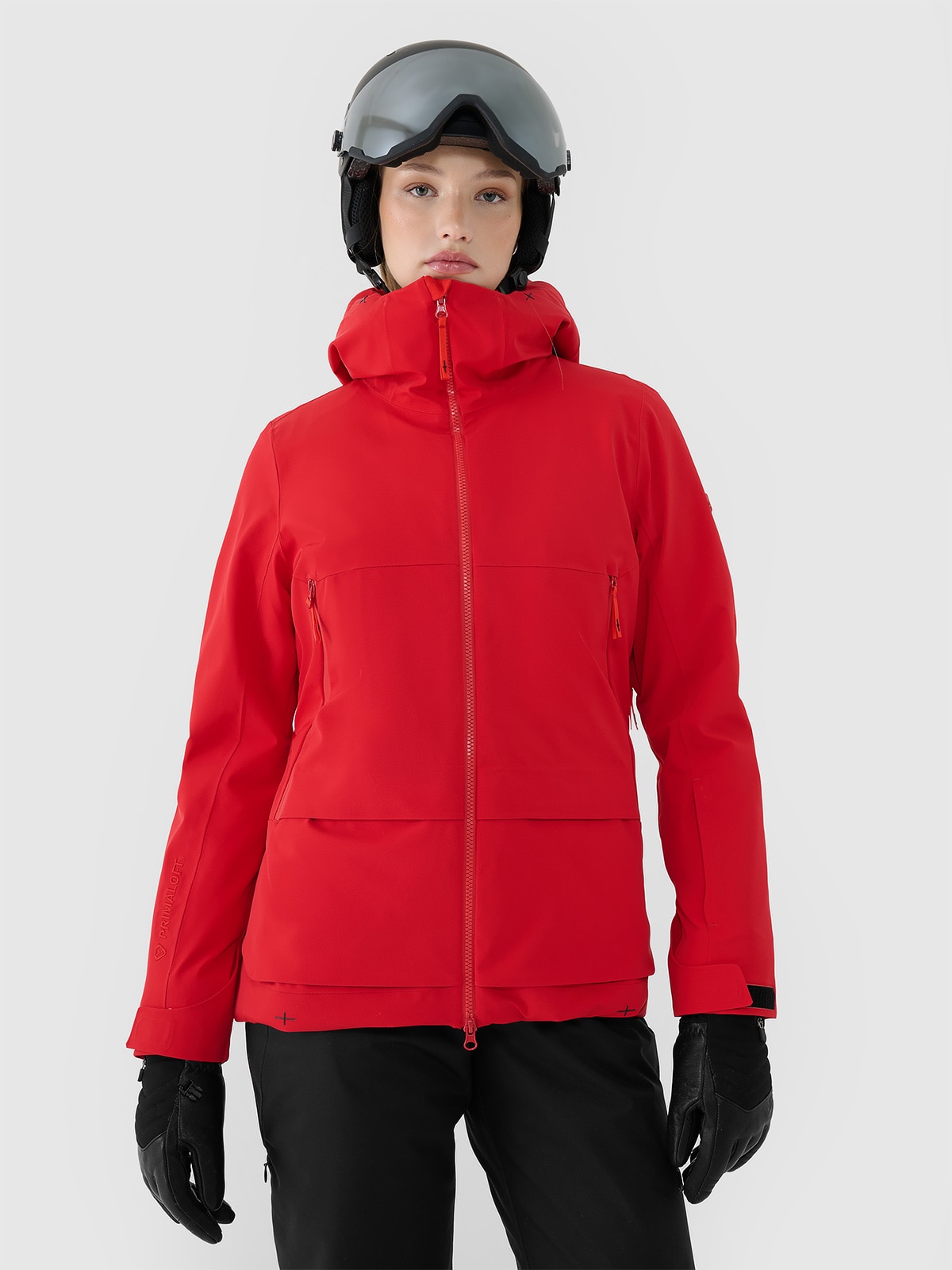 4F Kurtka narciarska 4FPro membrana Dermizax 20000/20000 damska - czerwona XL-wyprzedaż