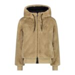 Kurtka Damska Zimowa CMP 32K0316 OCIEPLANA Brązowa-wyprzedaż