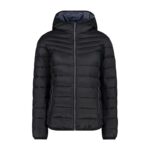 Kurtka Damska Zimowa CMP 32K3016 OCIEPLANA Czarna-wyprzedaż