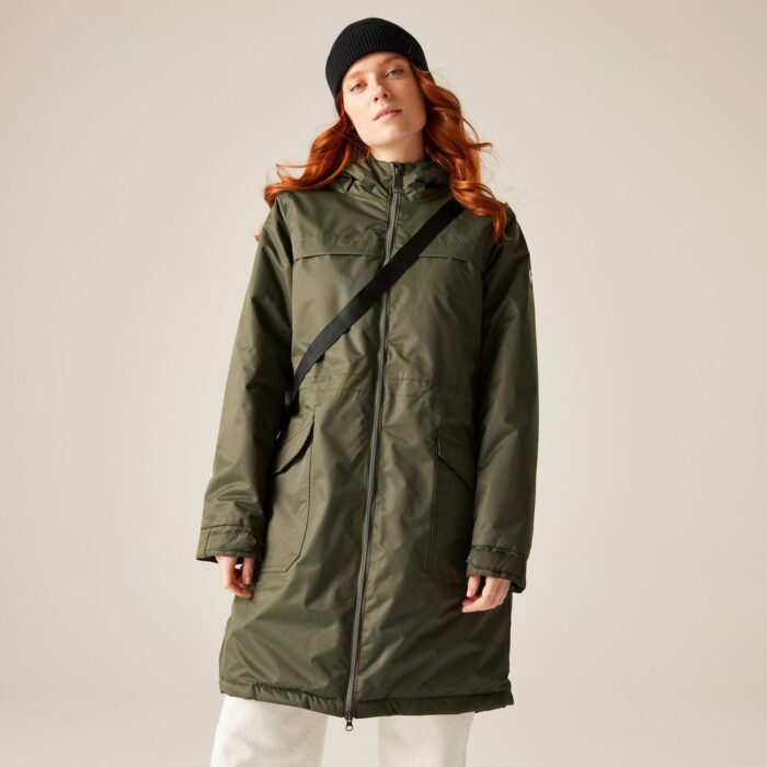 Kurtka przeciwdeszczowa z kapturem damska Regatta Romine II-wyprzedaż