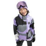 Kurtka snowboardowa damska W1-W Tignes-wyprzedaż