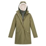 Kurtka turystyczna damska Regatta Shirgley Ash 3w1 wodoodporna 10K długa-wyprzedaż