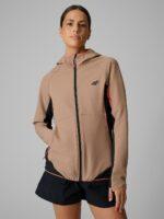 4F Kurtka softshell wiatroodporna damska - beżowa XS-wyprzedaż