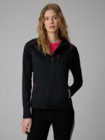 4F Kurtka softshell wiatroodporna membrana 5000 damska - czarna M-wyprzedaż