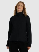4F Kurtka softshell wiatroodporna membrana 5000 damska - czarna S-wyprzedaż