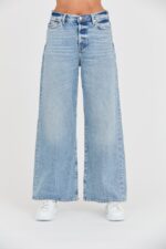 7 FOR ALL MANKIND Niebieskie jeansy Zoey-wyprzedaż