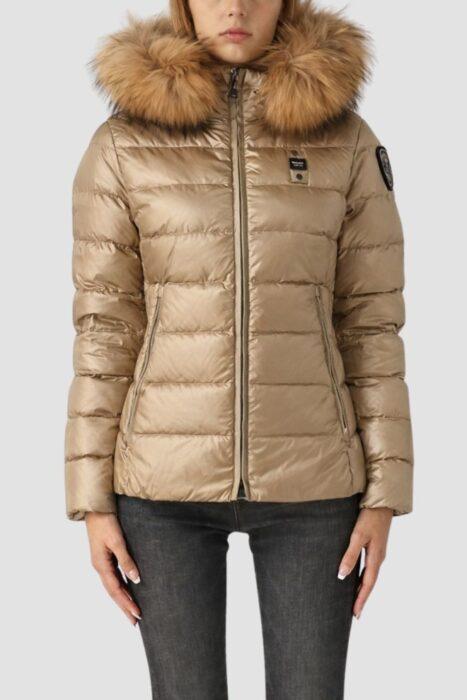 BLAUER Brązowa kurtka damska Arcadia Short Jackets