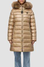 BLAUER Brązowa kurtka damska Kristin Raincoat Long Jackets
