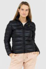 BLAUER Czarna puchowa kurtka damska Lillie