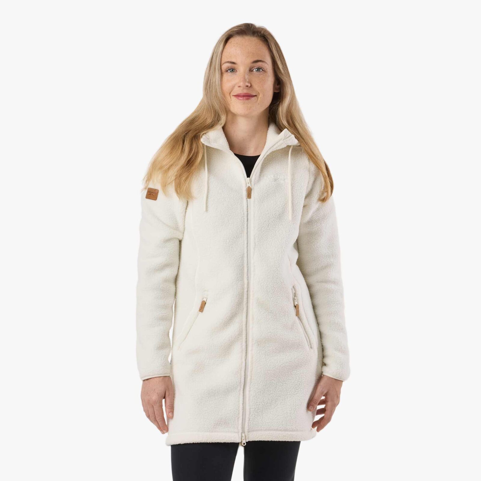 Bluza polarowa turystyka damska Swedemount Nordkap Pile Coat wodoodporna-wyprzedaż