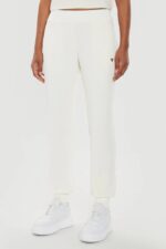GUESS Beżowe damskie spodnie dresowe Olympe