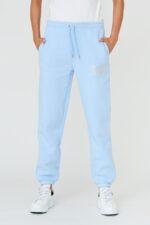 JUICY COUTURE Błękitne damskie spodnie Heart Diamante