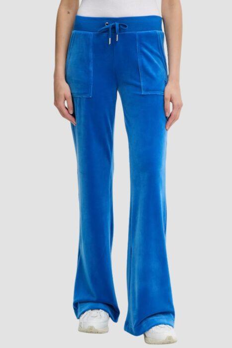 JUICY COUTURE Chabrowe spodnie dresowe damskie Layla Low Rise