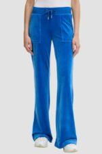 JUICY COUTURE Chabrowe spodnie dresowe damskie Layla Low Rise