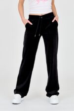 JUICY COUTURE Czarne damskie spodnie Del Ray Pocket Pant