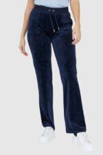 JUICY COUTURE Granatowe damskie spodnie Del Ray Pocket Pant