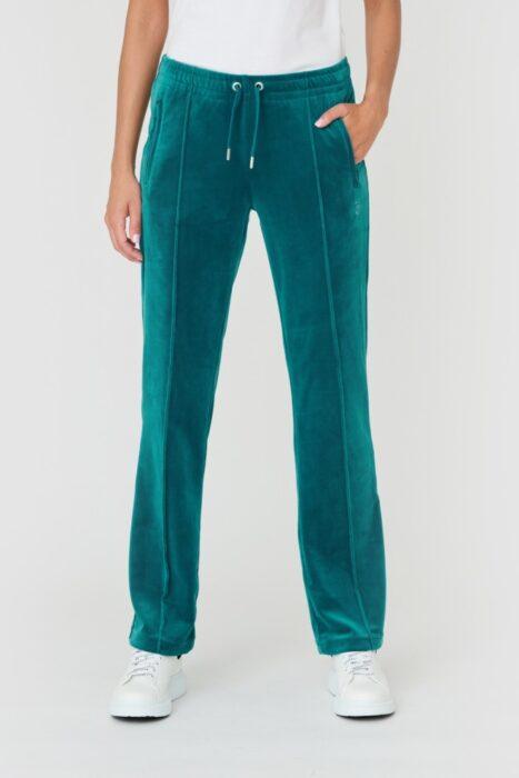 JUICY COUTURE Turkusowe damskie spodnie Tina
