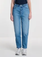 Jeansy damskie mom jeans z kolekcji Authentic niebieskie Silla 363-wyprzedaż