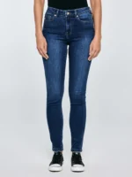 Jeansy damskie skinny niebieskie Adela 358-wyprzedaż