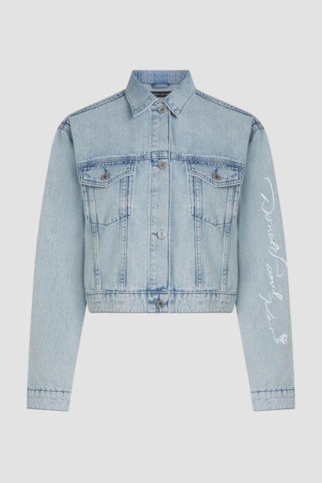 KARL LAGERFELD Kurtka jeansowa damska KLxDisney